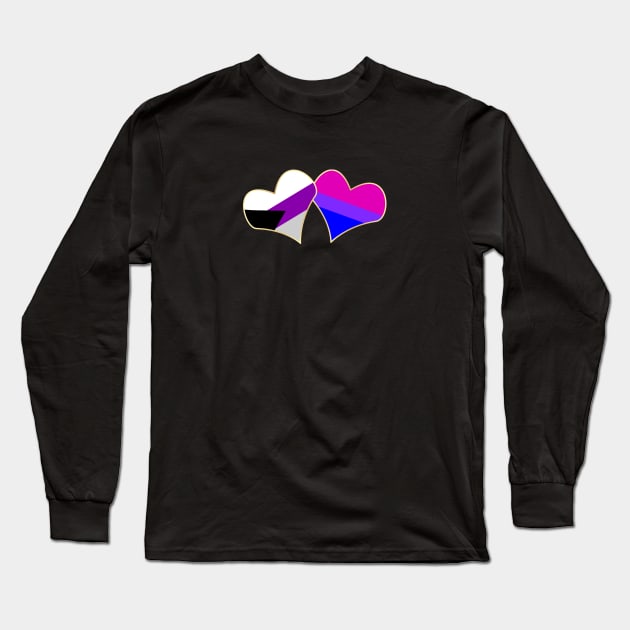 Double Attraction Long Sleeve T-Shirt by traditionation